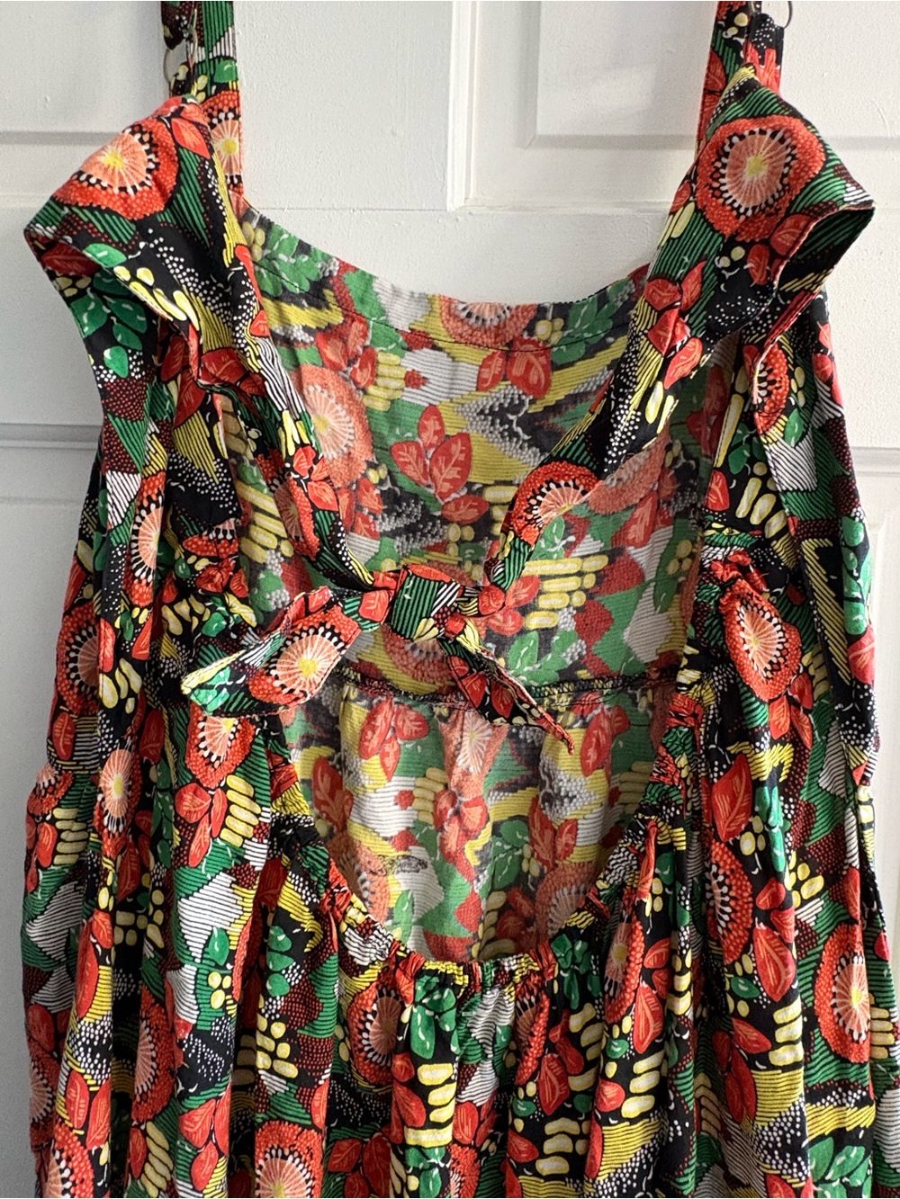 NATURAL LIFE Floral High-Low Maxi Sundress - Picture 7 of 9